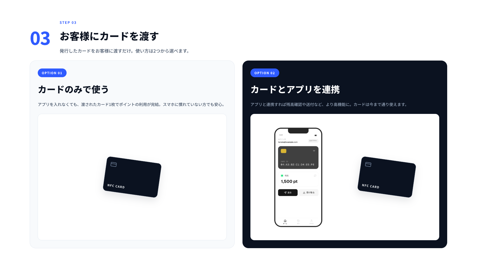 NFCポイントサービス紹介 5